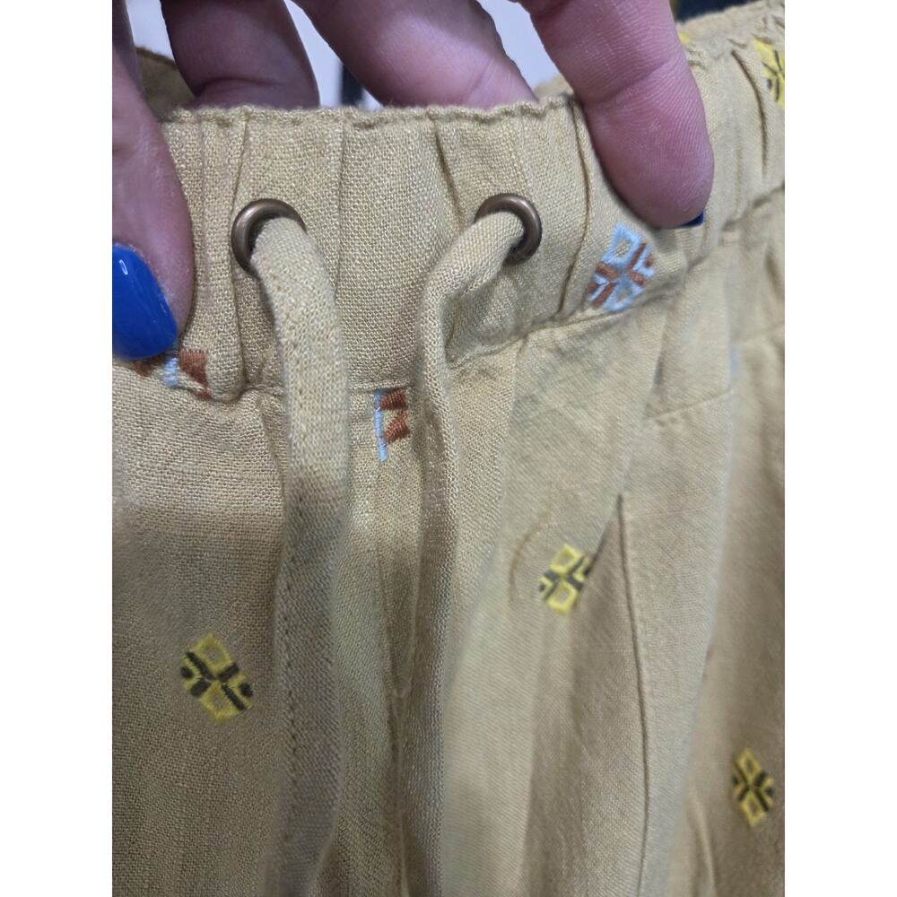 Easel Los Angeles Embroidered Drawstring Pants - Picture 12 of 13